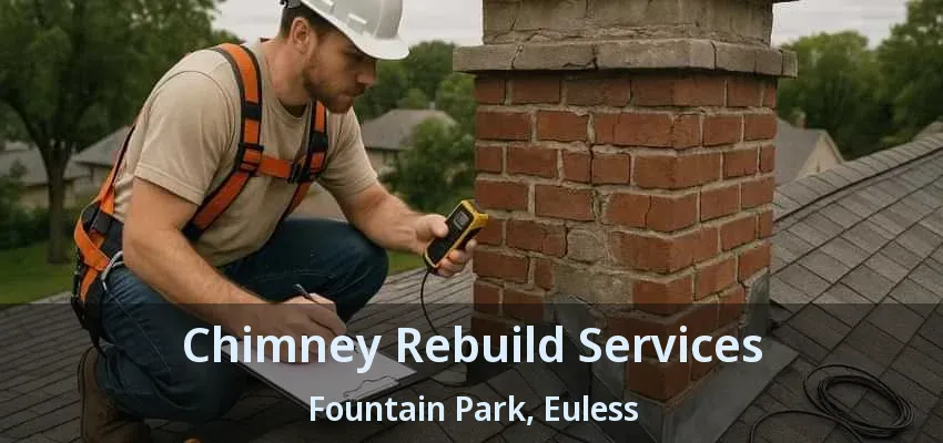 Chimney Rebuild Services Fountain Park, Euless - TX