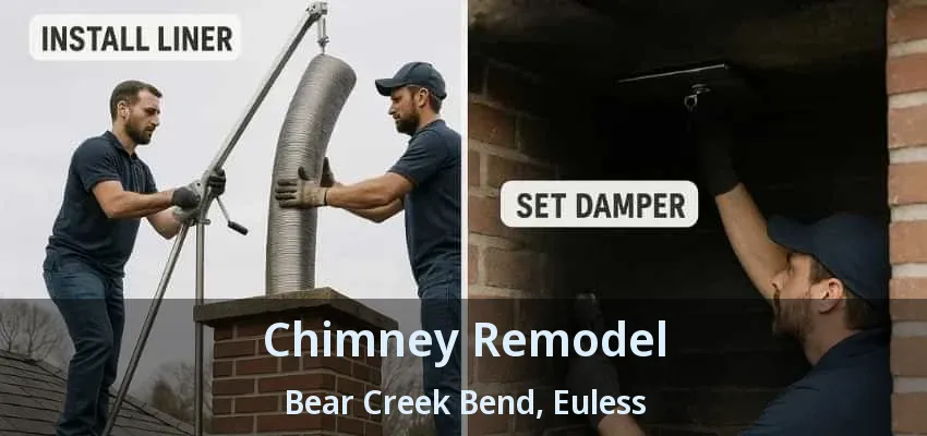 Chimney Remodel Bear Creek Bend, Euless - TX