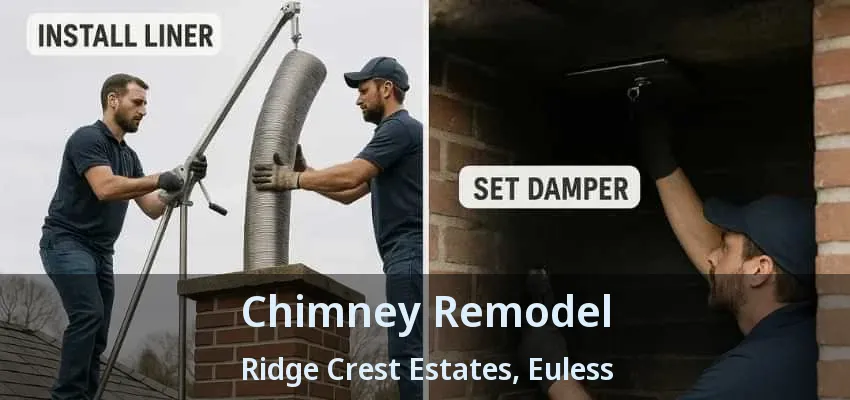 Chimney Remodel Ridge Crest Estates, Euless - TX