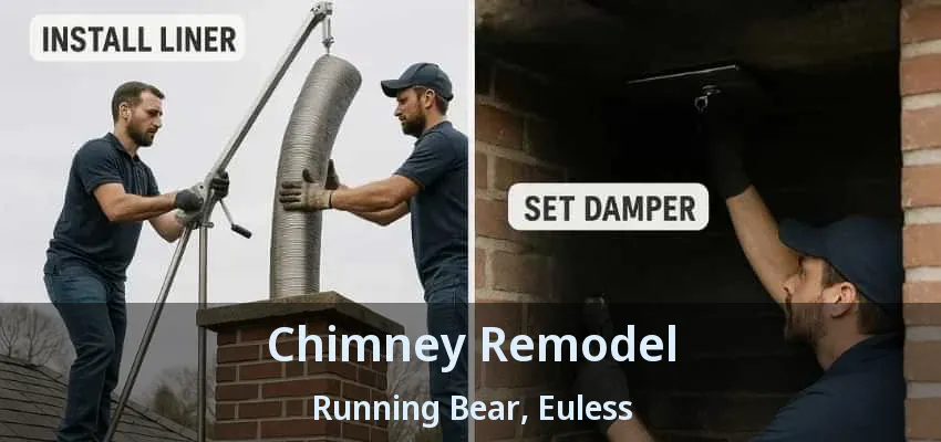Chimney Remodel Running Bear, Euless - TX