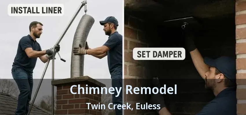 Chimney Remodel Twin Creek, Euless - TX