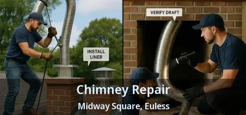 Chimney Repair Midway Square, Euless - TX
