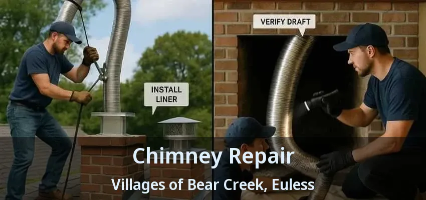 Chimney Repair Villages of Bear Creek, Euless - TX