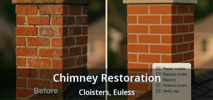 Chimney Restoration Cloisters, Euless - TX