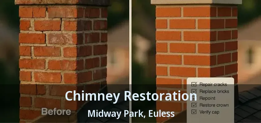 Chimney Restoration Midway Park, Euless - TX