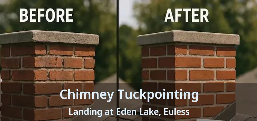 Chimney Tuckpointing Landing at Eden Lake, Euless - TX