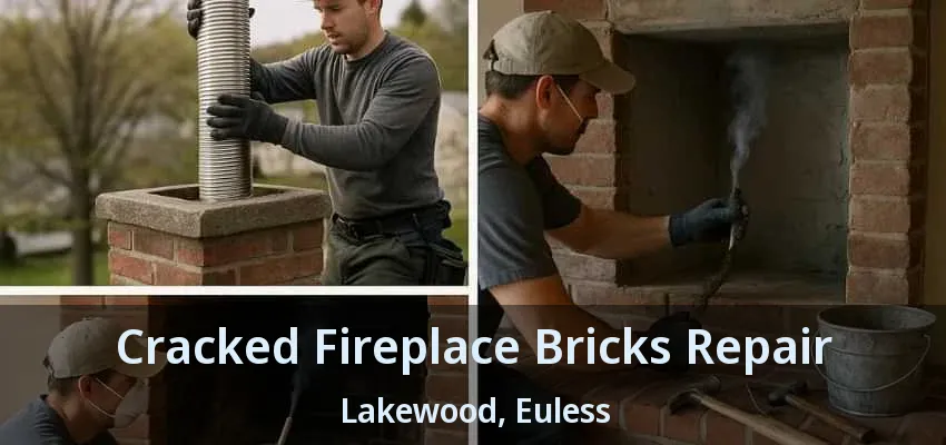 Cracked Fireplace Bricks Repair Lakewood, Euless - TX