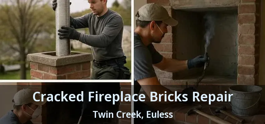 Cracked Fireplace Bricks Repair Twin Creek, Euless - TX