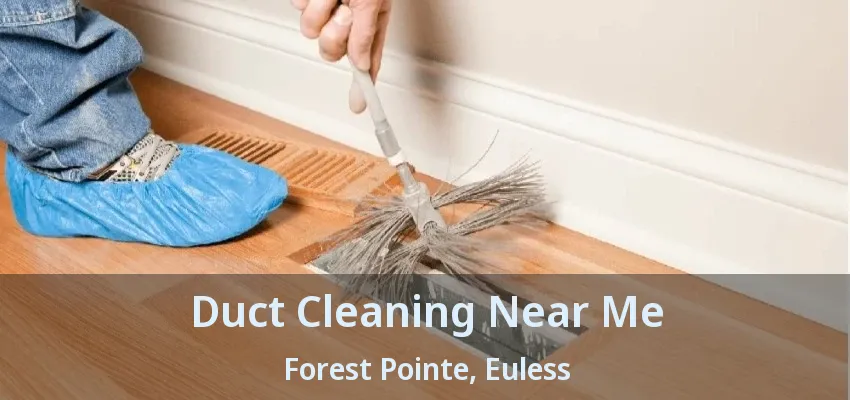 Duct Cleaning Near Me Forest Pointe, Euless - TX