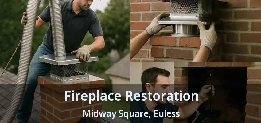Fireplace Restoration Midway Square, Euless - TX