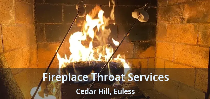 Fireplace Throat Services Cedar Hill, Euless - TX
