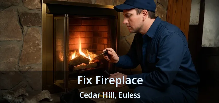 Fix Fireplace Cedar Hill, Euless - TX