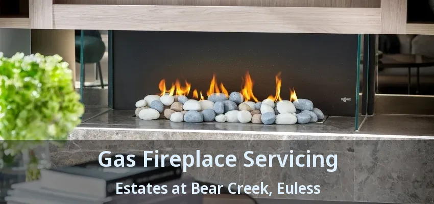 Gas Fireplace Servicing Estates at Bear Creek, Euless - TX