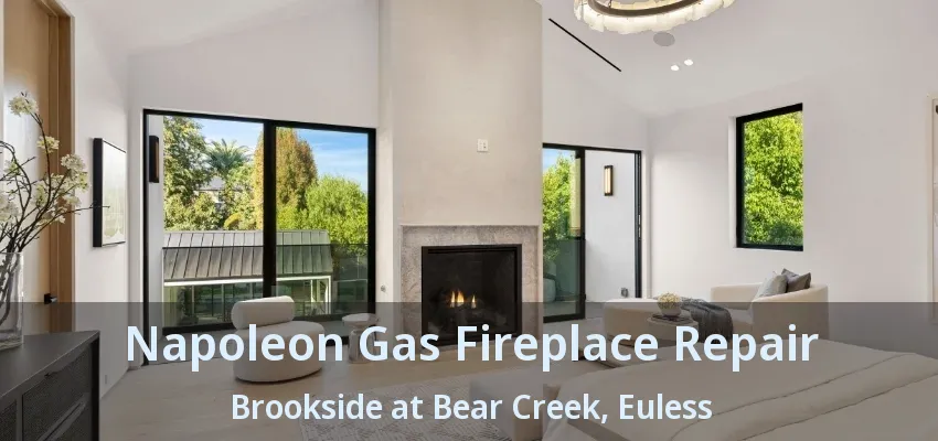 Napoleon Gas Fireplace Repair Brookside at Bear Creek, Euless - TX