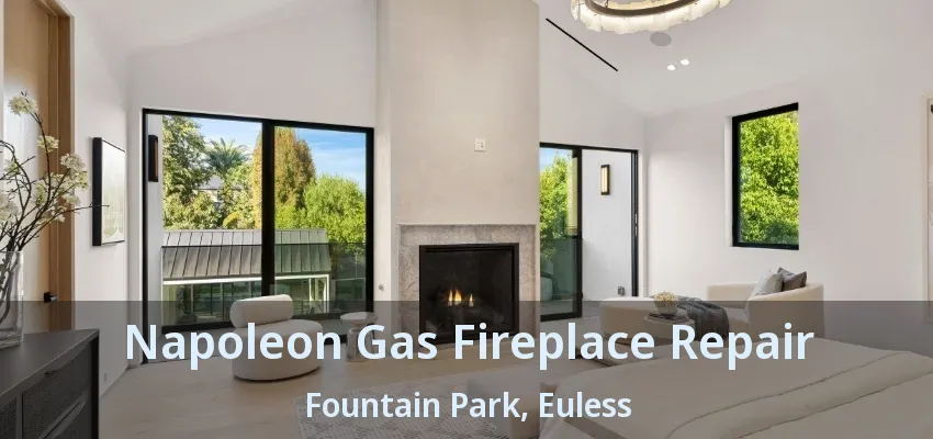 Napoleon Gas Fireplace Repair Fountain Park, Euless - TX