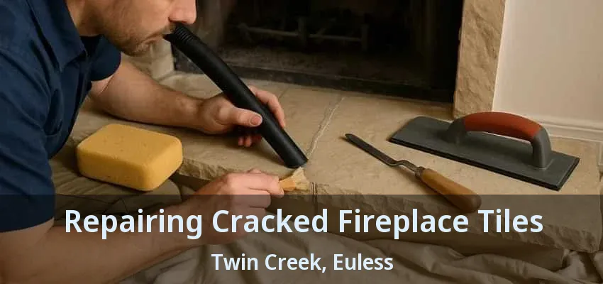 Repairing Cracked Fireplace Tiles Twin Creek, Euless - TX