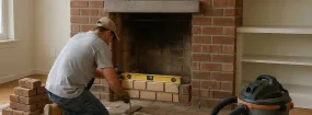 Fireplace Rebuild Cinnamon Ridge, Euless